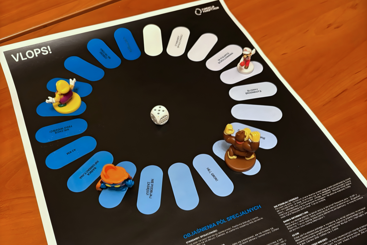 Zdjęcie gry VLOPs! z rozstawionymi pionkami